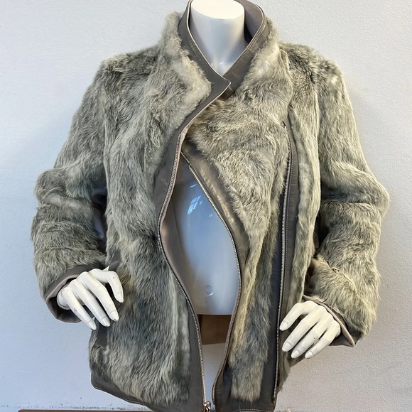 Helmut Lang reversible fur leather coat - Picture 11 of 16